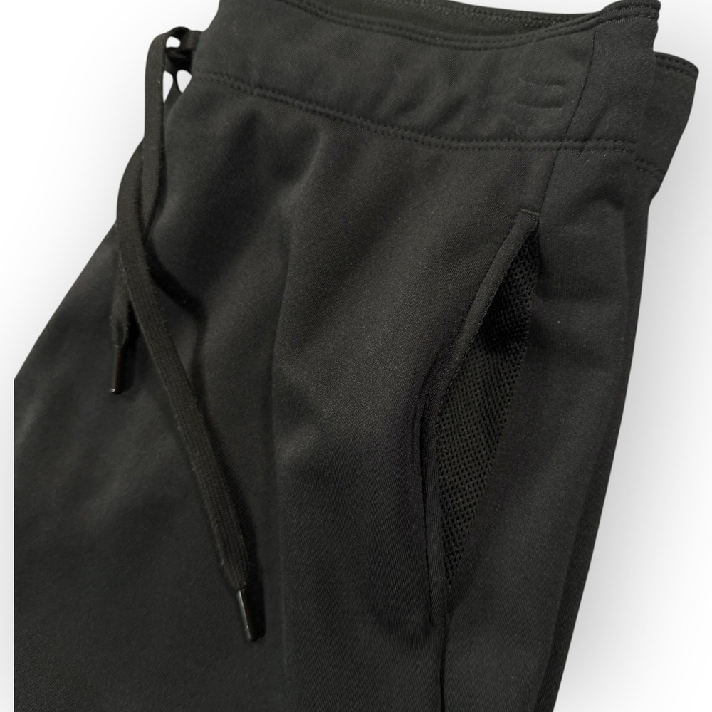 NIKE Therma-Fit Wide-Leg Training Pants Womens S Black Drawstring Athletic Gym - Picture 4 of 11